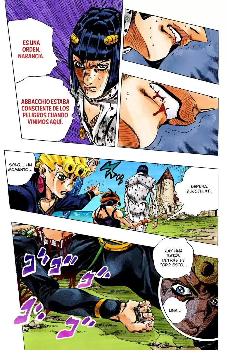 JoJo's Bizarre Adventure Part 5 - Vento Aureo [Official Colored] - Capítulo 111 - Página 13 - LectorTMOo