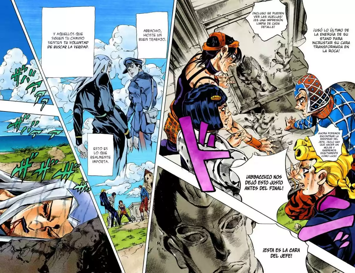 JoJo's Bizarre Adventure Part 5 - Vento Aureo [Official Colored] - Capítulo 111 - Página 18 - LectorTMOo