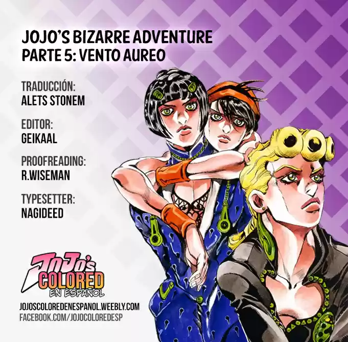 JoJo's Bizarre Adventure Part 5 - Vento Aureo [Official Colored] - Capítulo 111 - Página 20 - LectorTMOo