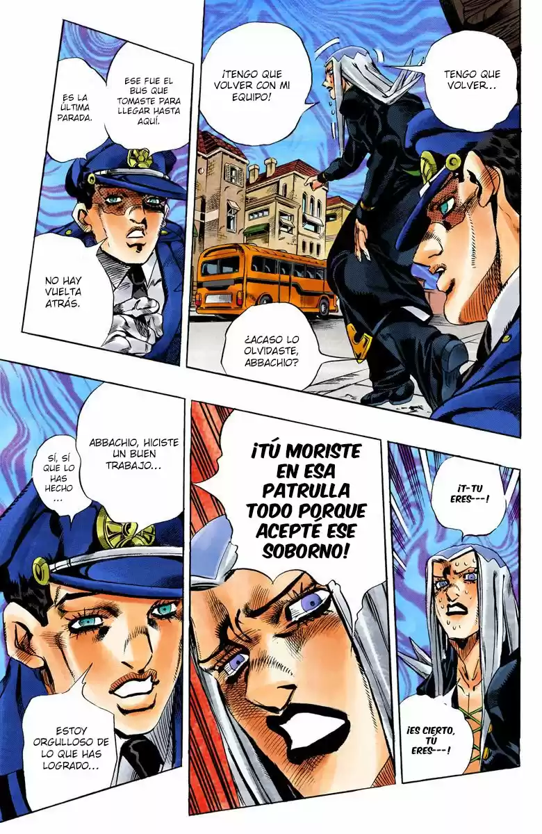 JoJo's Bizarre Adventure Part 5 - Vento Aureo [Official Colored] - Capítulo 112 - Página 9 - LectorTMOo