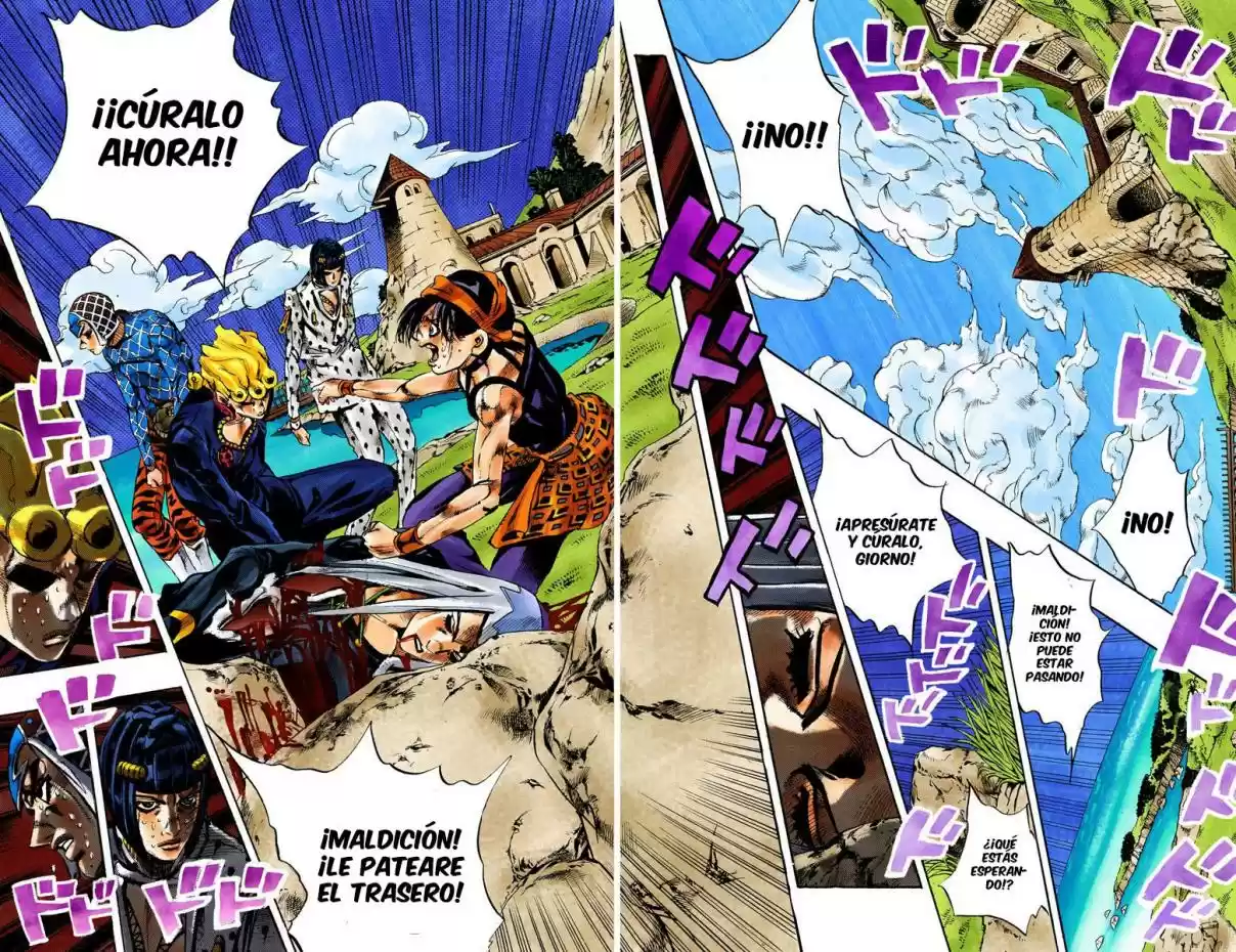 JoJo's Bizarre Adventure Part 5 - Vento Aureo [Official Colored] - Capítulo 112 - Página 10 - LectorTMOo