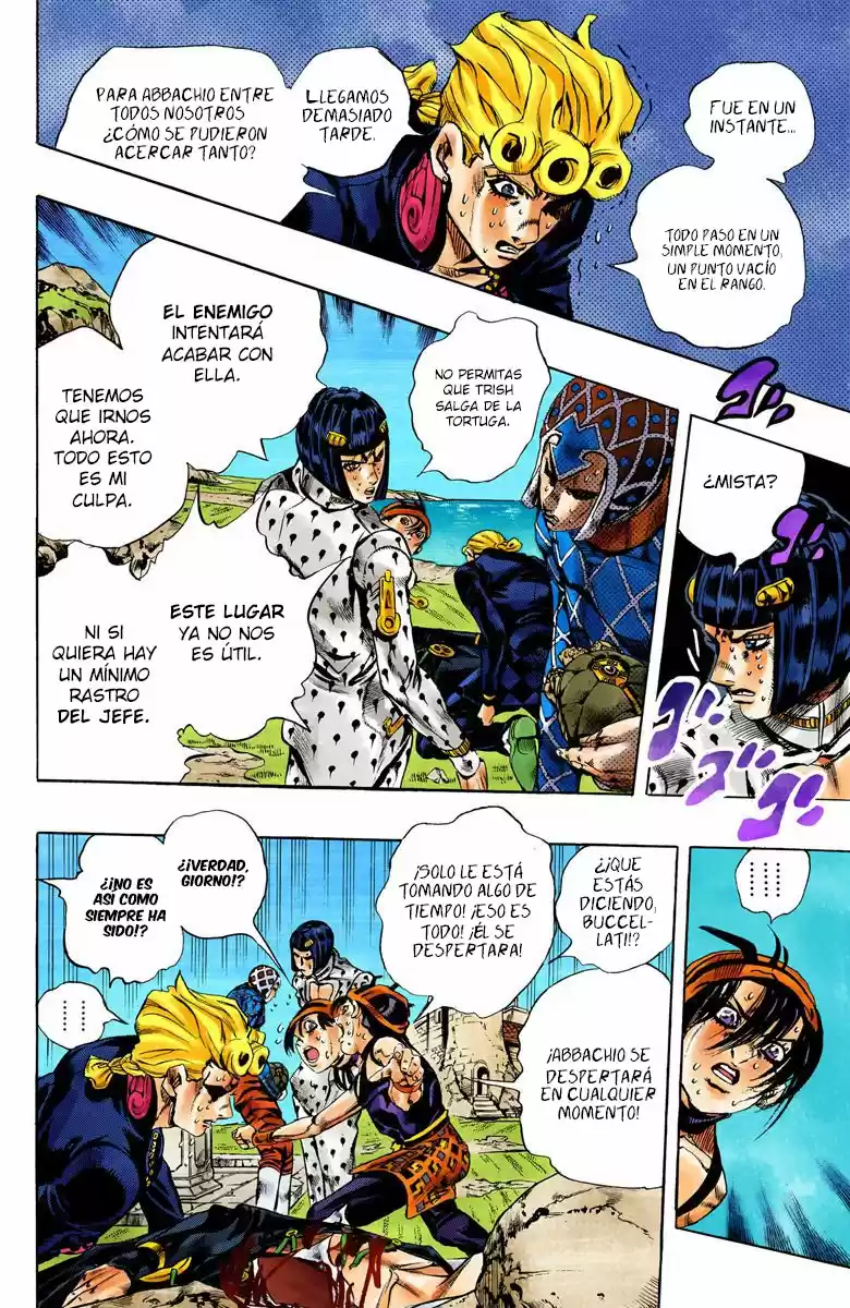 JoJo's Bizarre Adventure Part 5 - Vento Aureo [Official Colored] - Capítulo 112 - Página 11 - LectorTMOo