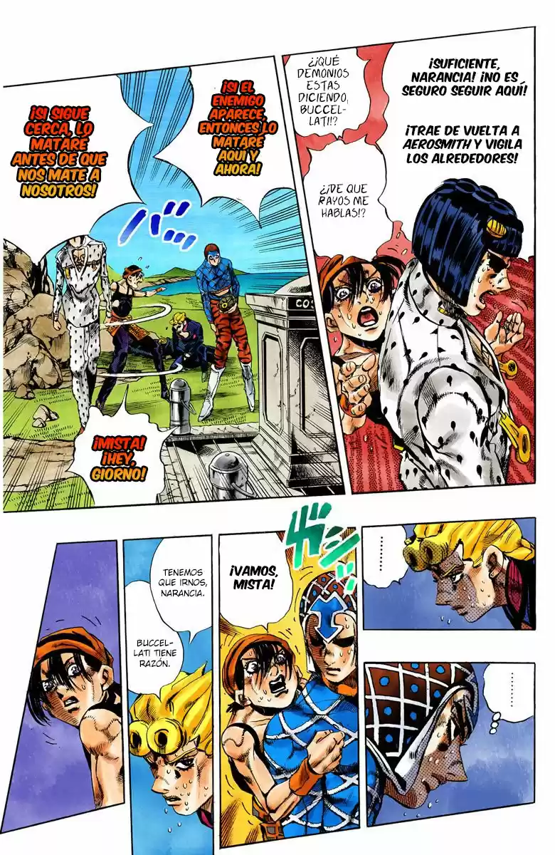 JoJo's Bizarre Adventure Part 5 - Vento Aureo [Official Colored] - Capítulo 112 - Página 12 - LectorTMOo
