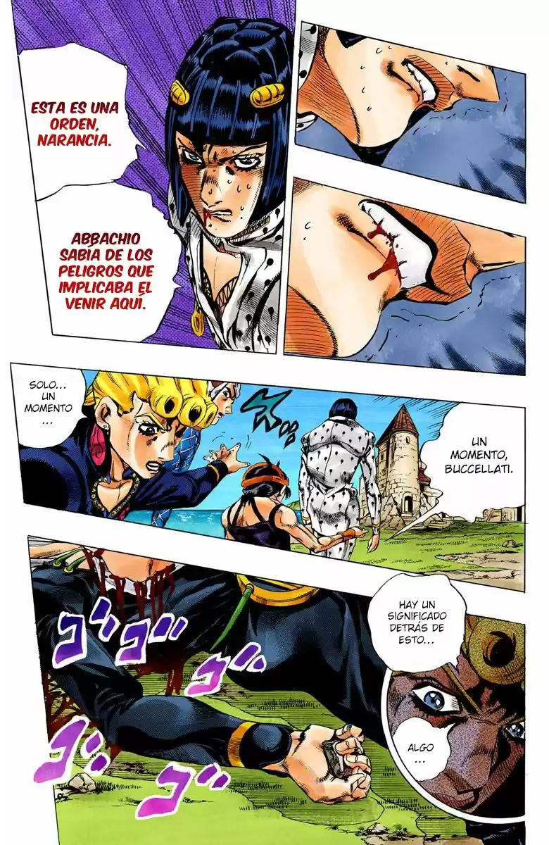 JoJo's Bizarre Adventure Part 5 - Vento Aureo [Official Colored] - Capítulo 112 - Página 14 - LectorTMOo