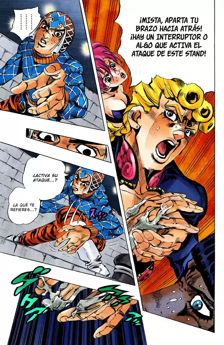 JoJo's Bizarre Adventure Part 5 - Vento Aureo [Official Colored] - Capítulo 114 - Página 17 - LectorTMOo