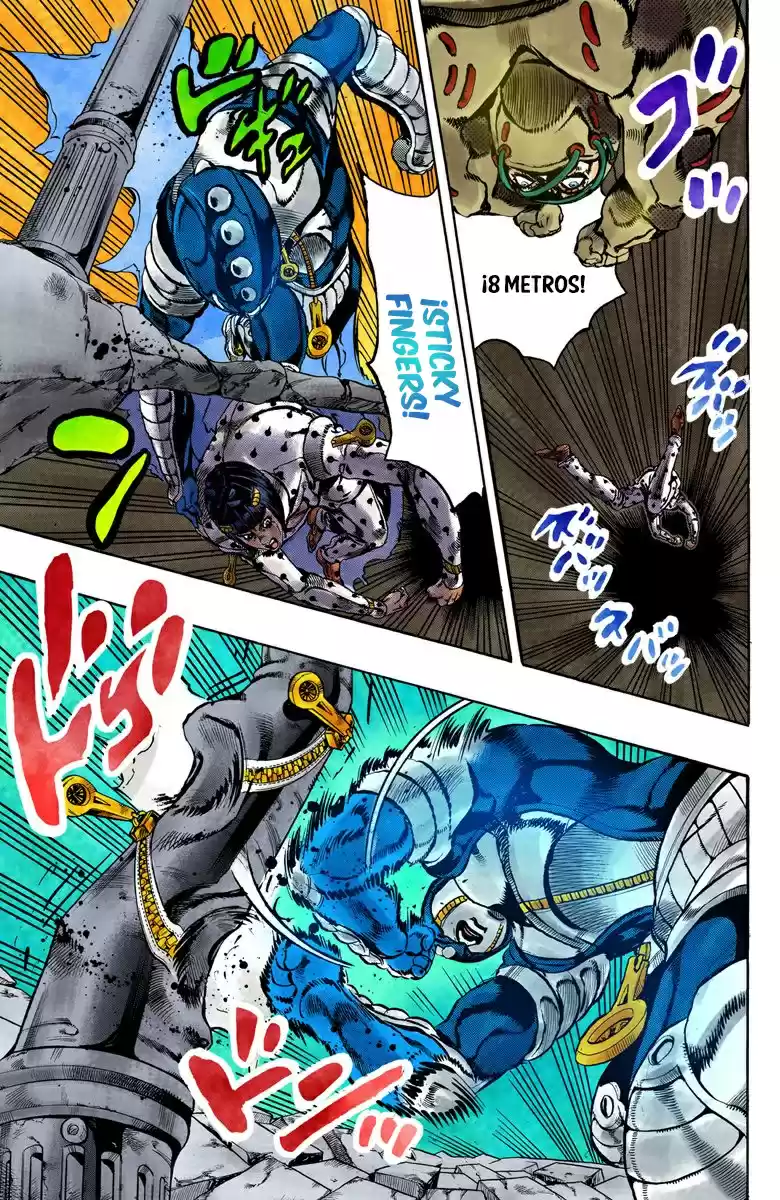 JoJo's Bizarre Adventure Part 5 - Vento Aureo [Official Colored] - Capítulo 127 - Página 8 - LectorTMOo