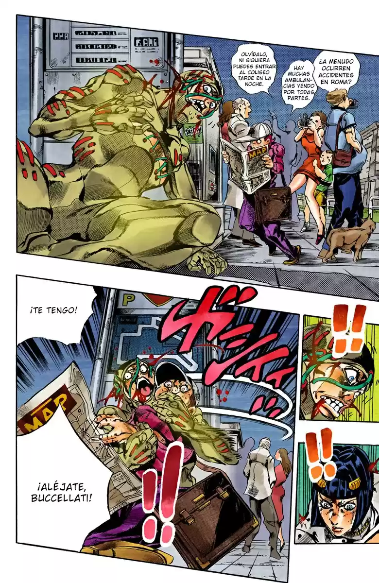 JoJo's Bizarre Adventure Part 5 - Vento Aureo [Official Colored] - Capítulo 128 - Página 7 - LectorTMOo