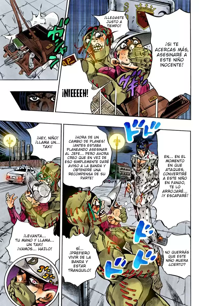 JoJo's Bizarre Adventure Part 5 - Vento Aureo [Official Colored] - Capítulo 128 - Página 8 - LectorTMOo
