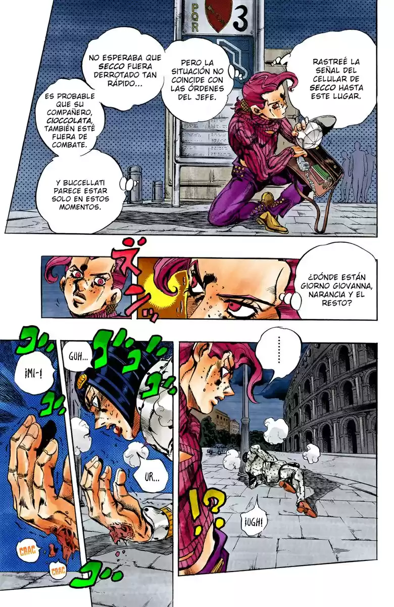 JoJo's Bizarre Adventure Part 5 - Vento Aureo [Official Colored] - Capítulo 128 - Página 16 - LectorTMOo