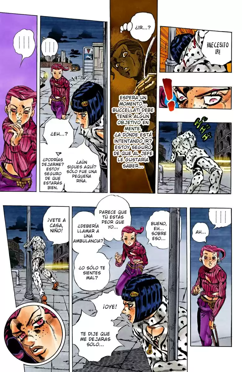 JoJo's Bizarre Adventure Part 5 - Vento Aureo [Official Colored] - Capítulo 128 - Página 18 - LectorTMOo