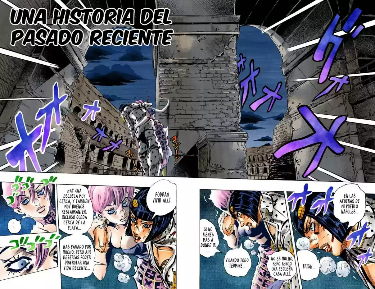 JoJo's Bizarre Adventure Part 5 - Vento Aureo [Official Colored] - Capítulo 130 - Página 5 - LectorTMOo