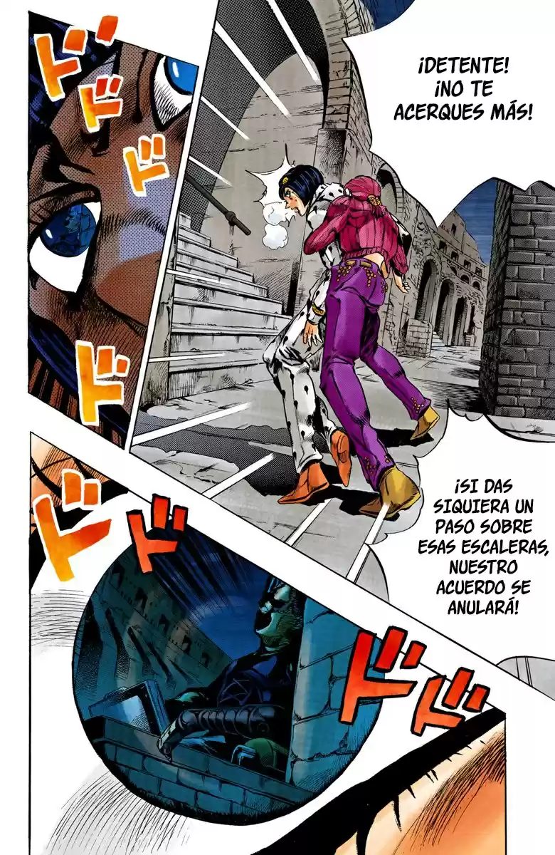 JoJo's Bizarre Adventure Part 5 - Vento Aureo [Official Colored] - Capítulo 130 - Página 8 - LectorTMOo