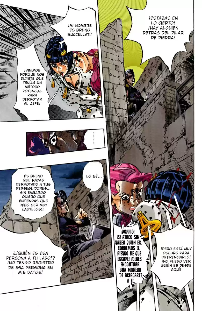 JoJo's Bizarre Adventure Part 5 - Vento Aureo [Official Colored] - Capítulo 130 - Página 9 - LectorTMOo