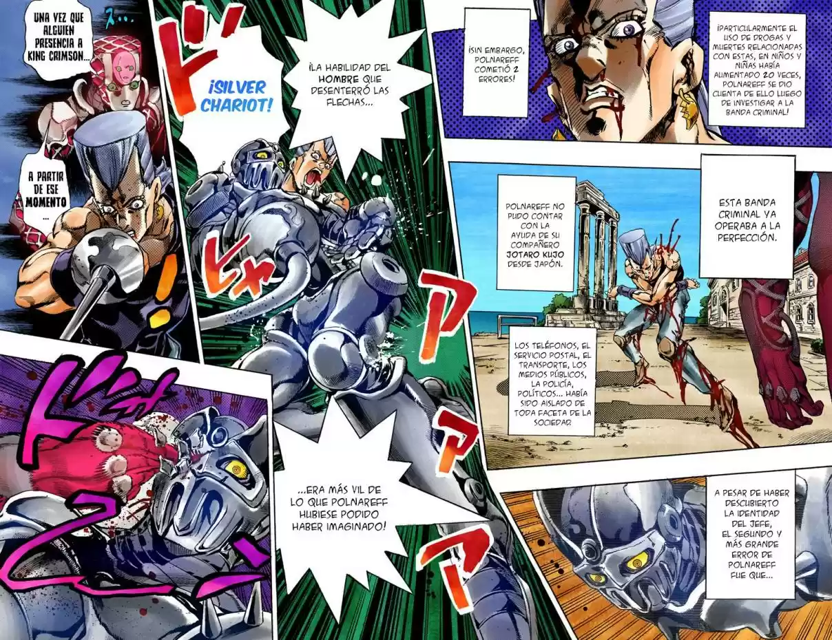 JoJo's Bizarre Adventure Part 5 - Vento Aureo [Official Colored] - Capítulo 130 - Página 16 - LectorTMOo
