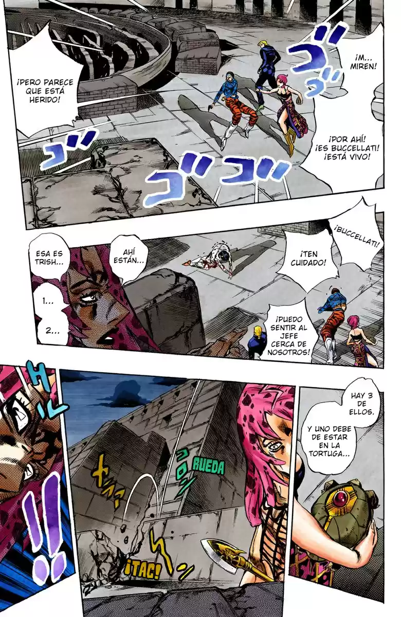 JoJo's Bizarre Adventure Part 5 - Vento Aureo [Official Colored] - Capítulo 132 - Página 10 - LectorTMOo