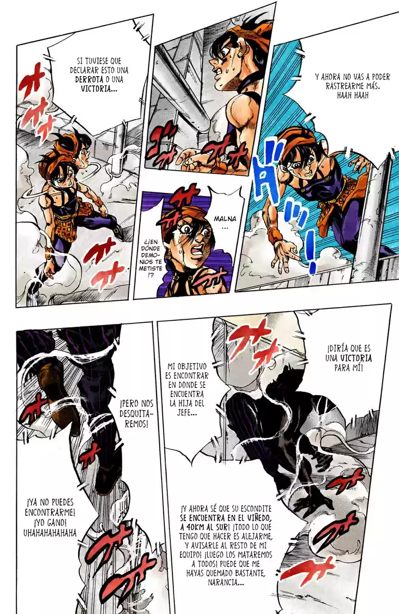 JoJo's Bizarre Adventure Part 5 - Vento Aureo [Official Colored] - Capítulo 38 - Página 9 - LectorTMOo