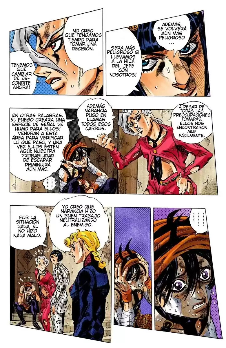 JoJo's Bizarre Adventure Part 5 - Vento Aureo [Official Colored] - Capítulo 39 - Página 4 - LectorTMOo