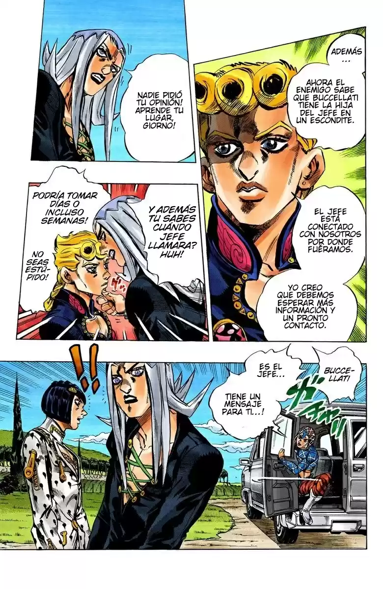 JoJo's Bizarre Adventure Part 5 - Vento Aureo [Official Colored] - Capítulo 39 - Página 5 - LectorTMOo