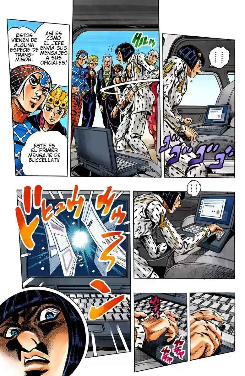 JoJo's Bizarre Adventure Part 5 - Vento Aureo [Official Colored] - Capítulo 39 - Página 7 - LectorTMOo