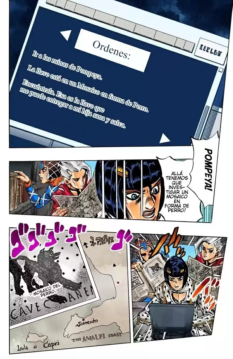 JoJo's Bizarre Adventure Part 5 - Vento Aureo [Official Colored] - Capítulo 39 - Página 8 - LectorTMOo