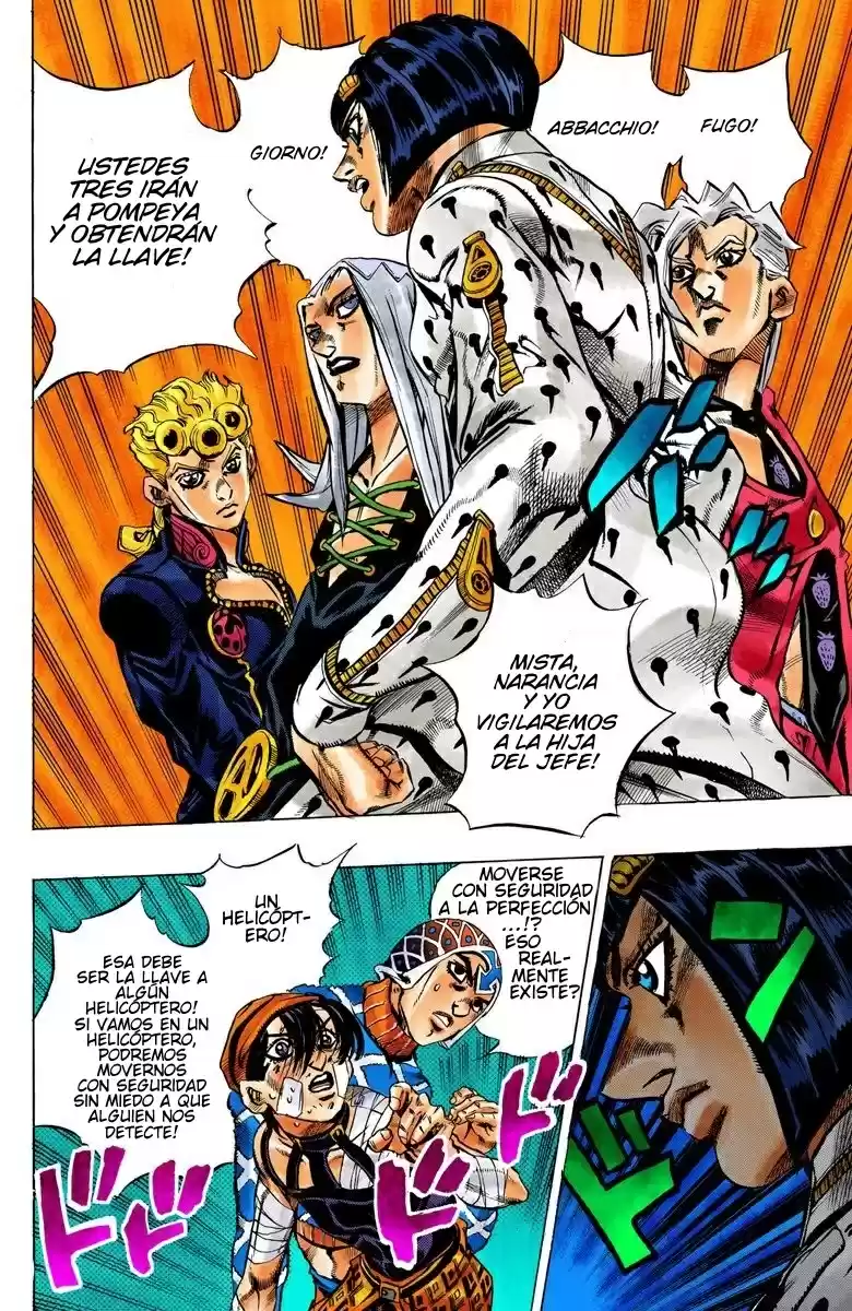 JoJo's Bizarre Adventure Part 5 - Vento Aureo [Official Colored] - Capítulo 39 - Página 10 - LectorTMOo