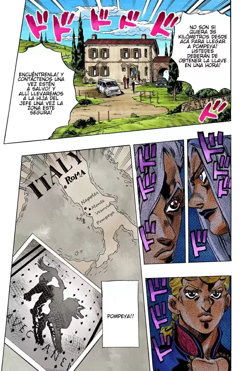 JoJo's Bizarre Adventure Part 5 - Vento Aureo [Official Colored] - Capítulo 39 - Página 11 - LectorTMOo