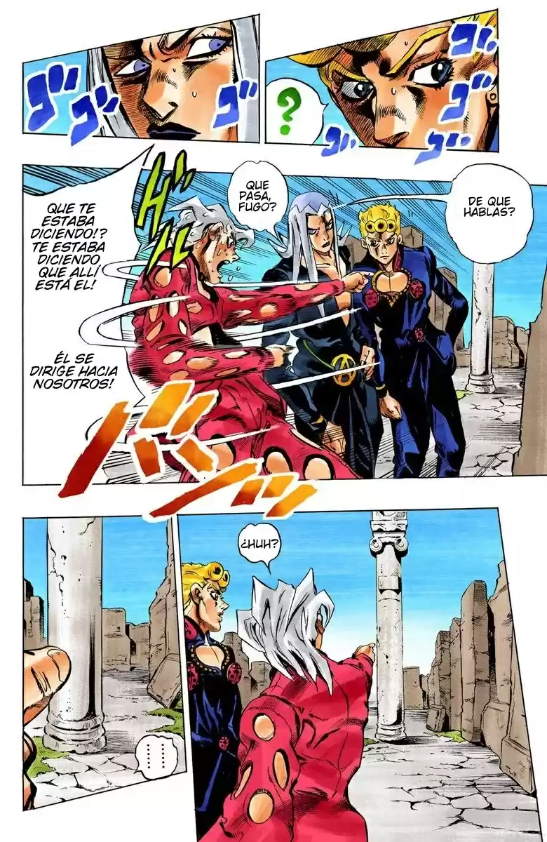 JoJo's Bizarre Adventure Part 5 - Vento Aureo [Official Colored] - Capítulo 39 - Página 17 - LectorTMOo