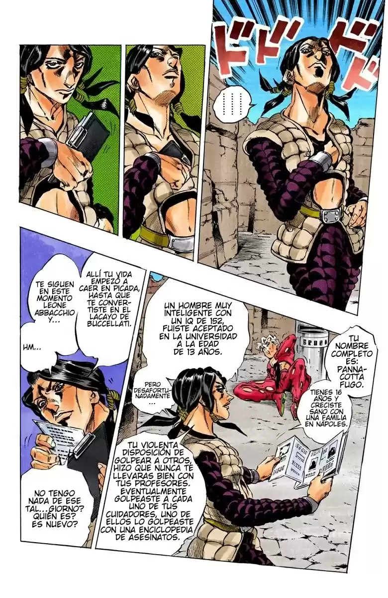 JoJo's Bizarre Adventure Part 5 - Vento Aureo [Official Colored] - Capítulo 40 - Página 14 - LectorTMOo