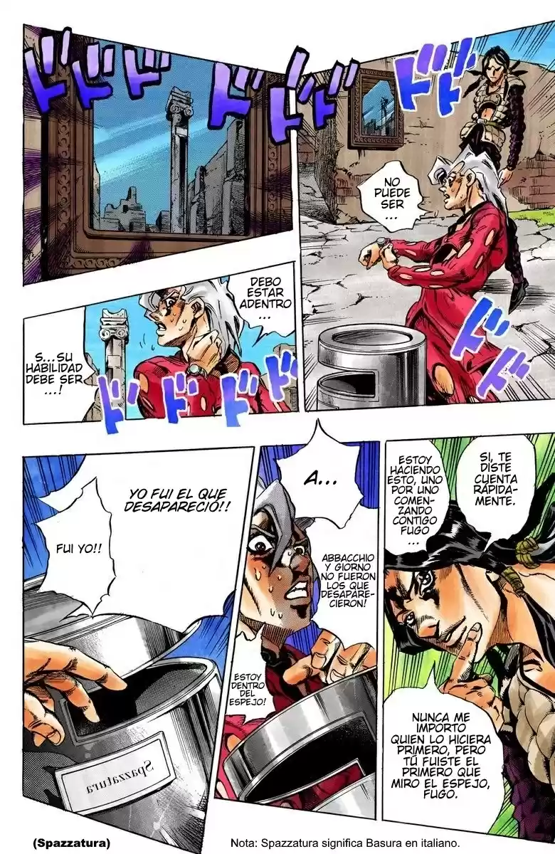 JoJo's Bizarre Adventure Part 5 - Vento Aureo [Official Colored] - Capítulo 40 - Página 16 - LectorTMOo