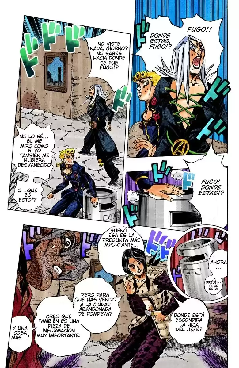 JoJo's Bizarre Adventure Part 5 - Vento Aureo [Official Colored] - Capítulo 40 - Página 17 - LectorTMOo