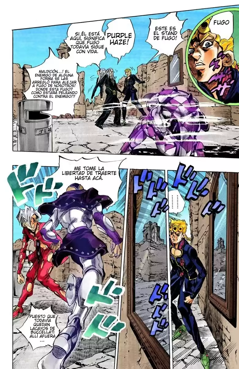 JoJo's Bizarre Adventure Part 5 - Vento Aureo [Official Colored] - Capítulo 41 - Página 7 - LectorTMOo