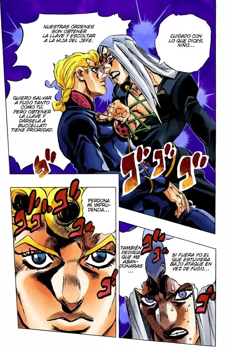 JoJo's Bizarre Adventure Part 5 - Vento Aureo [Official Colored] - Capítulo 42 - Página 9 - LectorTMOo