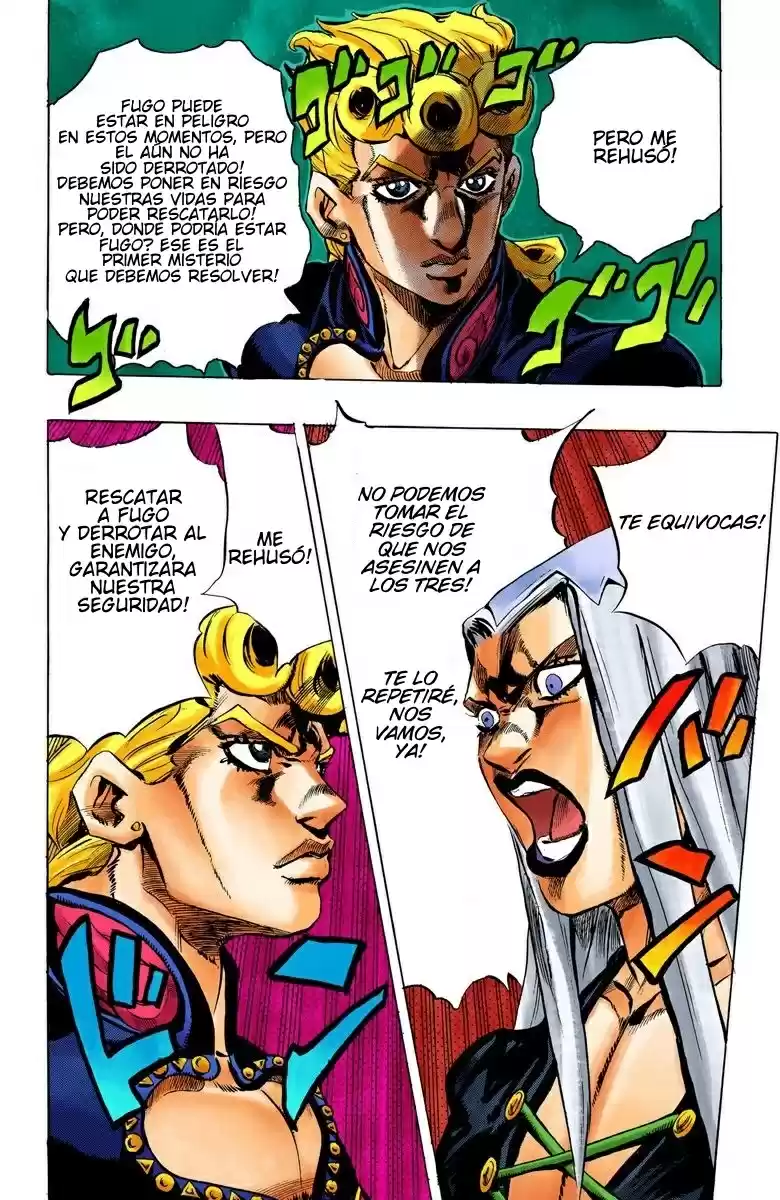 JoJo's Bizarre Adventure Part 5 - Vento Aureo [Official Colored] - Capítulo 42 - Página 10 - LectorTMOo