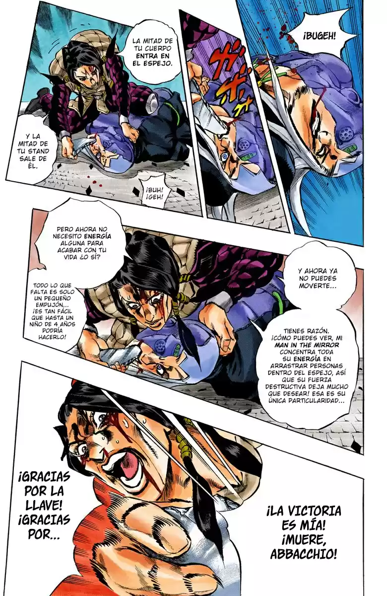 JoJo's Bizarre Adventure Part 5 - Vento Aureo [Official Colored] - Capítulo 44 - Página 4 - LectorTMOo