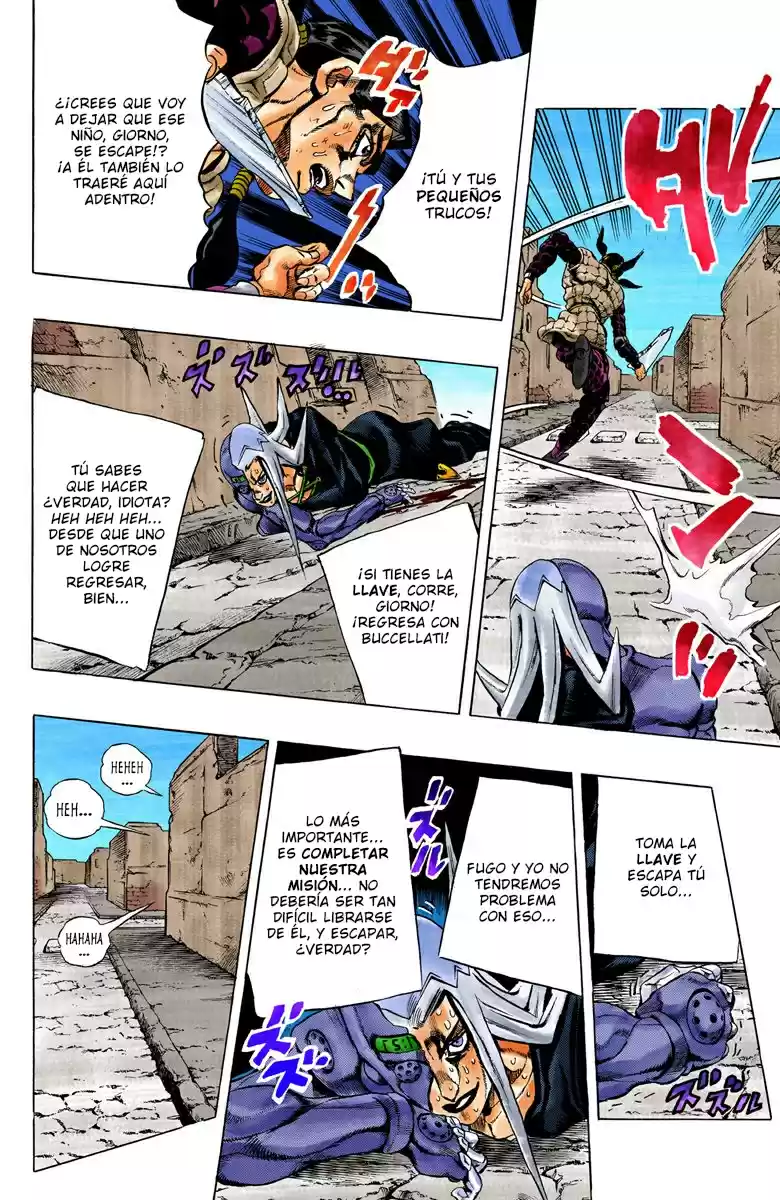 JoJo's Bizarre Adventure Part 5 - Vento Aureo [Official Colored] - Capítulo 44 - Página 13 - LectorTMOo