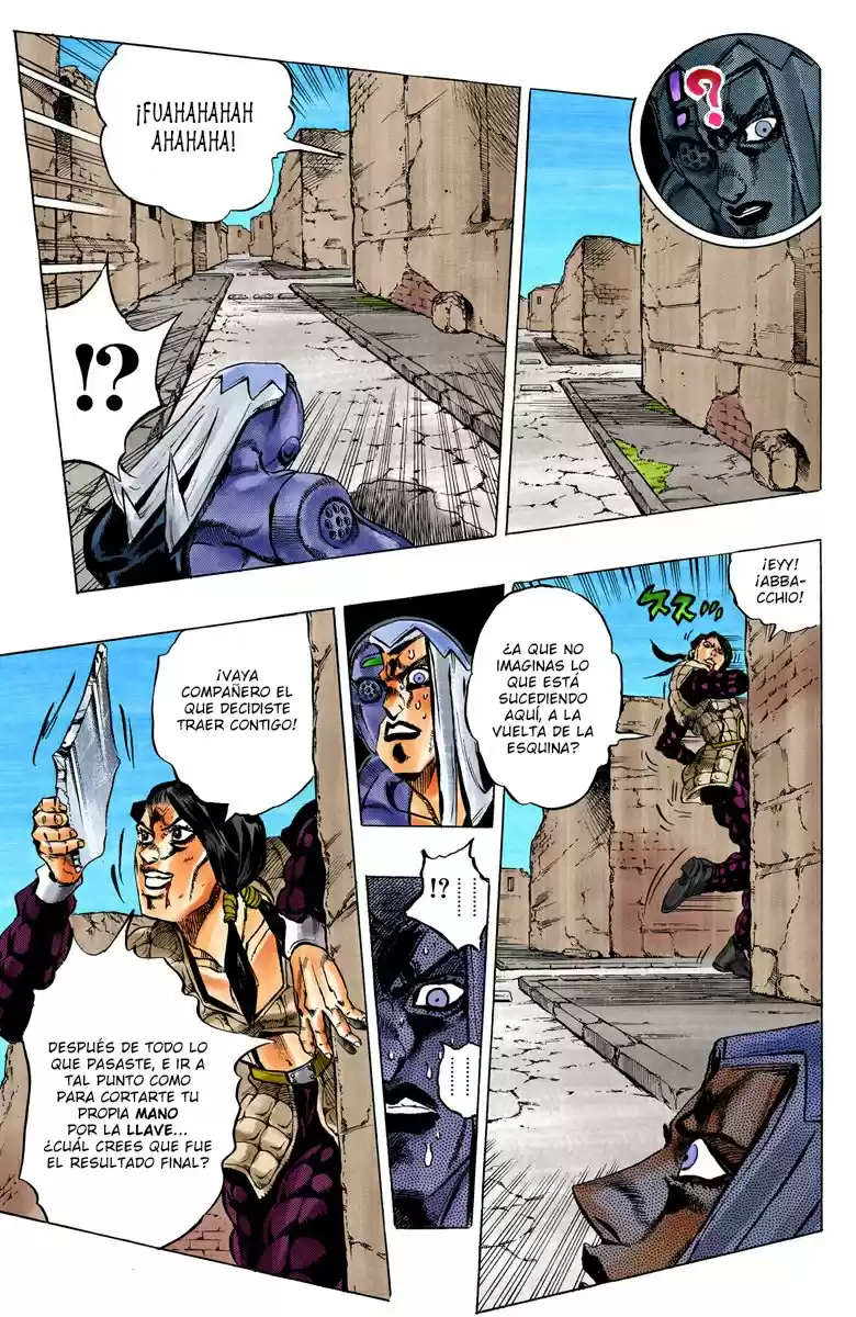 JoJo's Bizarre Adventure Part 5 - Vento Aureo [Official Colored] - Capítulo 44 - Página 14 - LectorTMOo