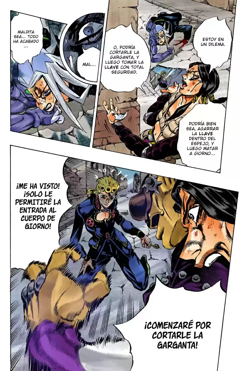 JoJo's Bizarre Adventure Part 5 - Vento Aureo [Official Colored] - Capítulo 44 - Página 17 - LectorTMOo