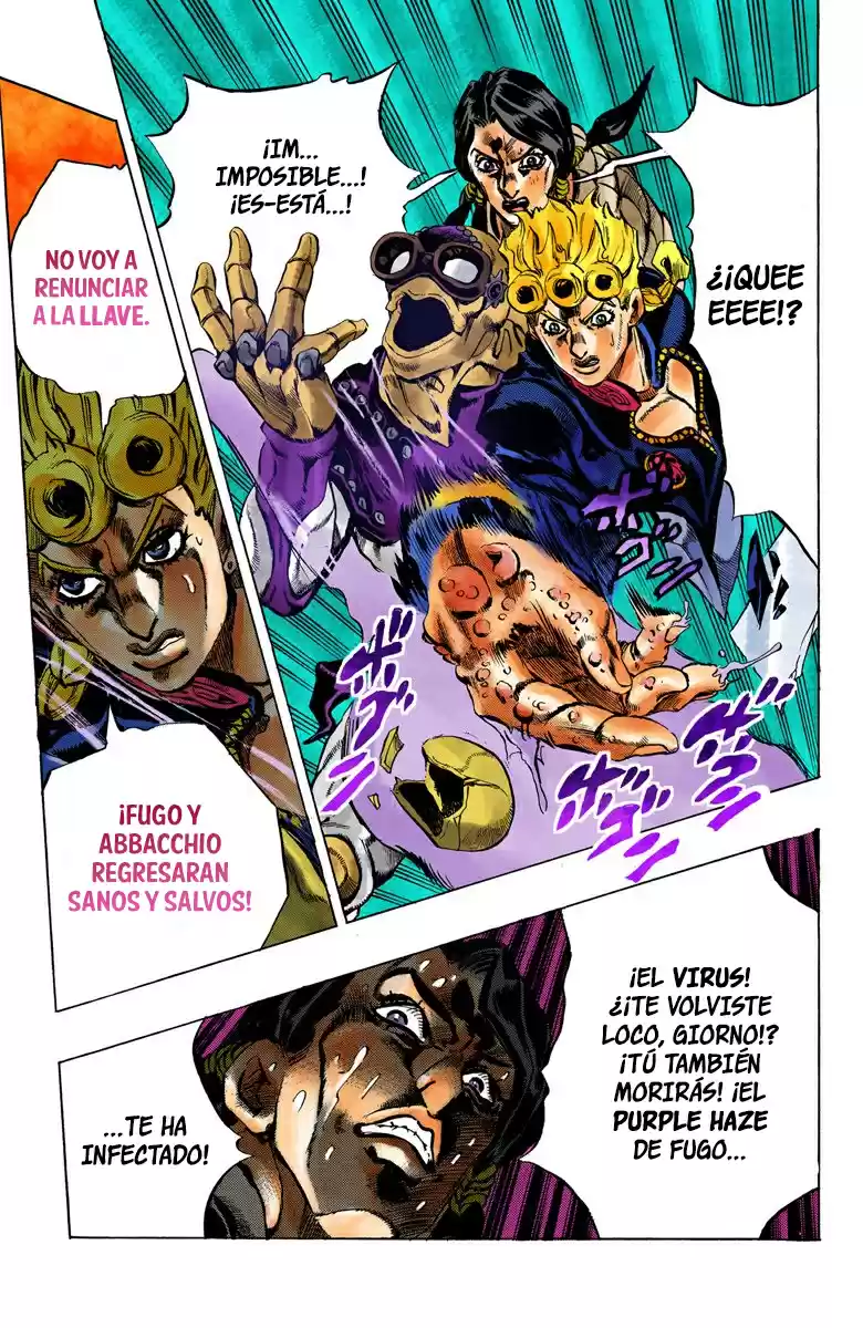 JoJo's Bizarre Adventure Part 5 - Vento Aureo [Official Colored] - Capítulo 44 - Página 20 - LectorTMOo