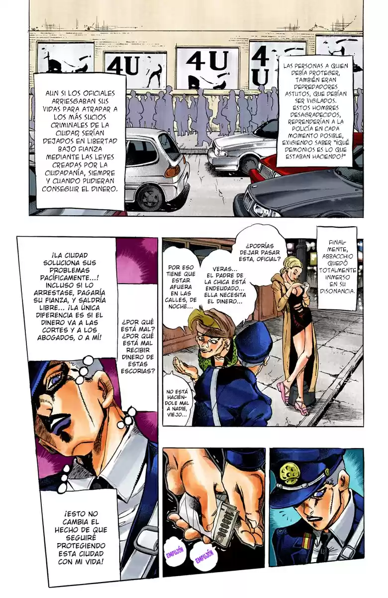 JoJo's Bizarre Adventure Part 5 - Vento Aureo [Official Colored] - Capítulo 45 - Página 4 - LectorTMOo