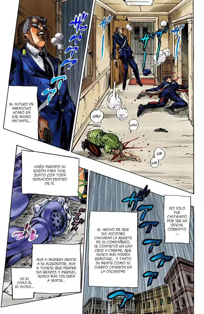 JoJo's Bizarre Adventure Part 5 - Vento Aureo [Official Colored] - Capítulo 45 - Página 8 - LectorTMOo