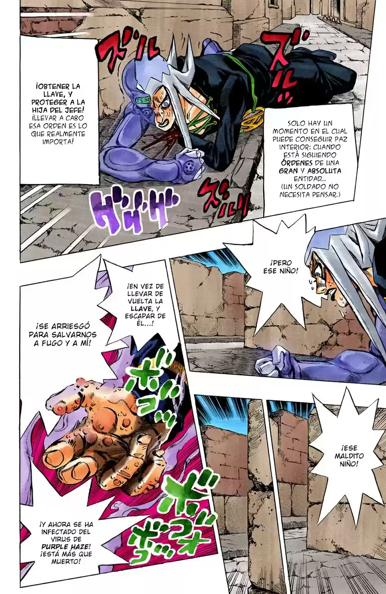 JoJo's Bizarre Adventure Part 5 - Vento Aureo [Official Colored] - Capítulo 45 - Página 9 - LectorTMOo