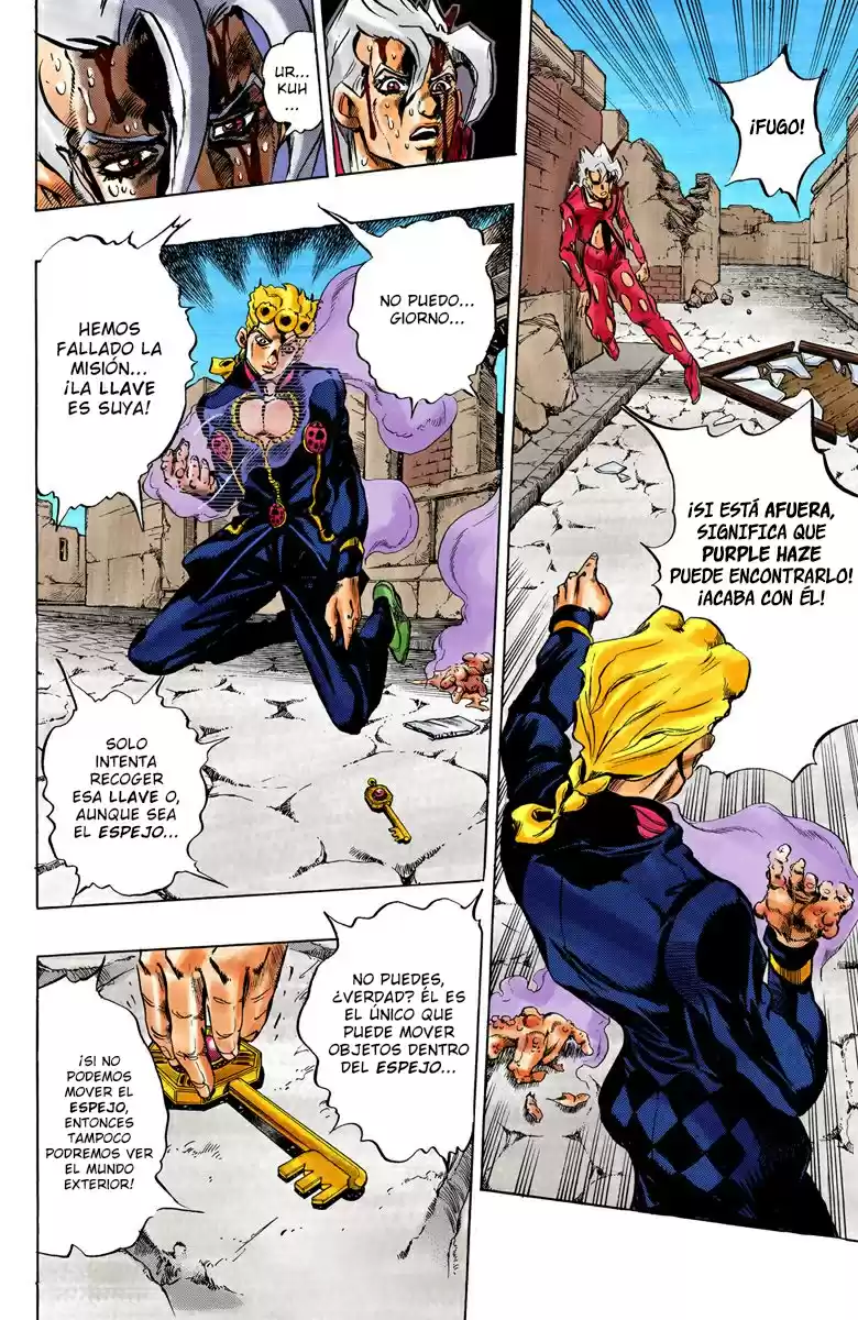 JoJo's Bizarre Adventure Part 5 - Vento Aureo [Official Colored] - Capítulo 45 - Página 17 - LectorTMOo