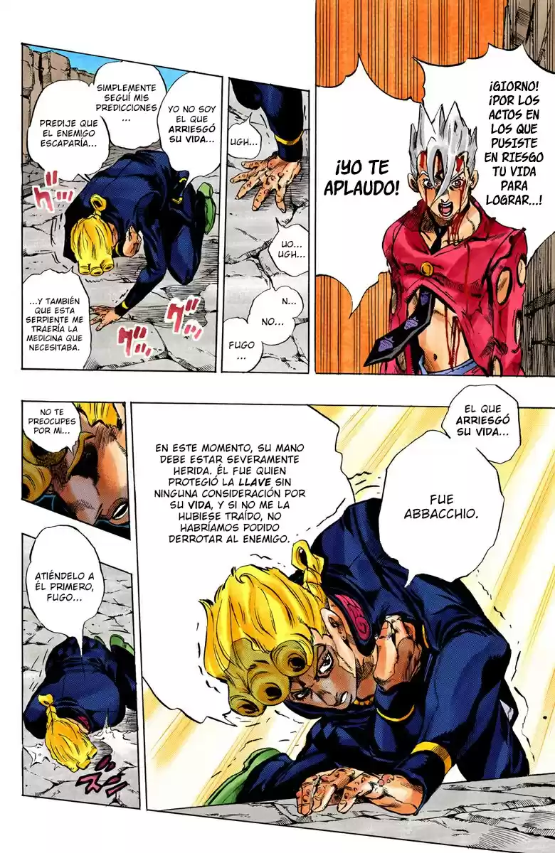 JoJo's Bizarre Adventure Part 5 - Vento Aureo [Official Colored] - Capítulo 46 - Página 16 - LectorTMOo