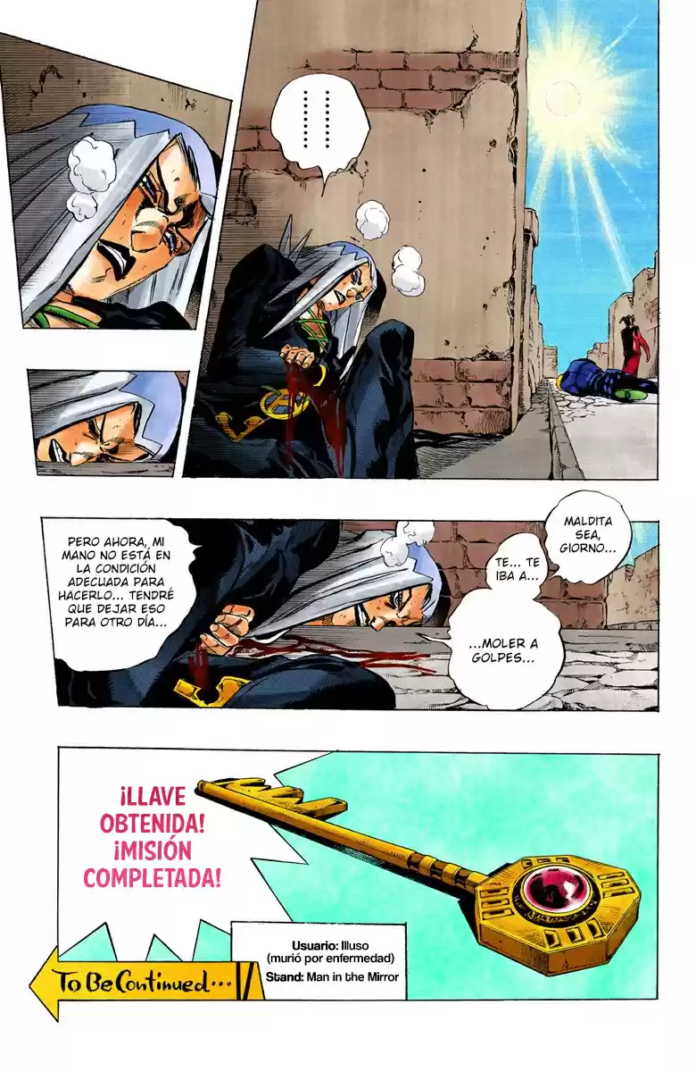 JoJo's Bizarre Adventure Part 5 - Vento Aureo [Official Colored] - Capítulo 46 - Página 17 - LectorTMOo