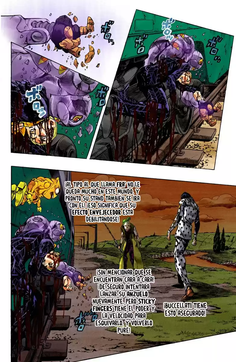 JoJo's Bizarre Adventure Part 5 - Vento Aureo [Official Colored] - Capítulo 59 - Página 4 - LectorTMOo