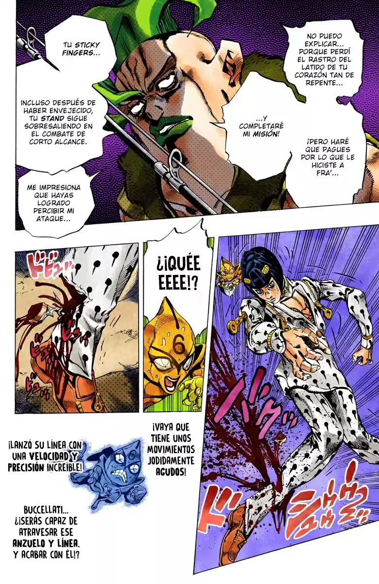 JoJo's Bizarre Adventure Part 5 - Vento Aureo [Official Colored] - Capítulo 59 - Página 6 - LectorTMOo