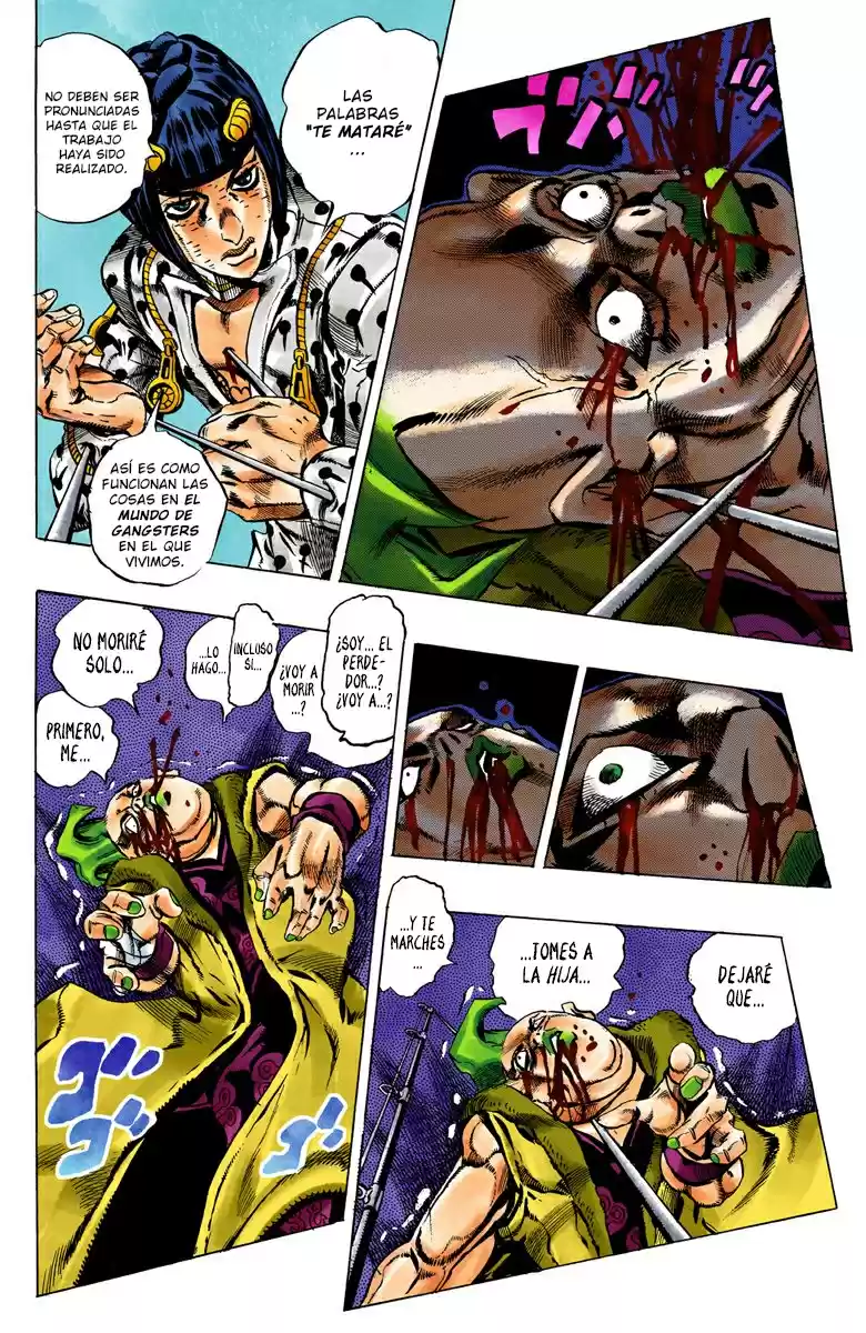 JoJo's Bizarre Adventure Part 5 - Vento Aureo [Official Colored] - Capítulo 59 - Página 17 - LectorTMOo