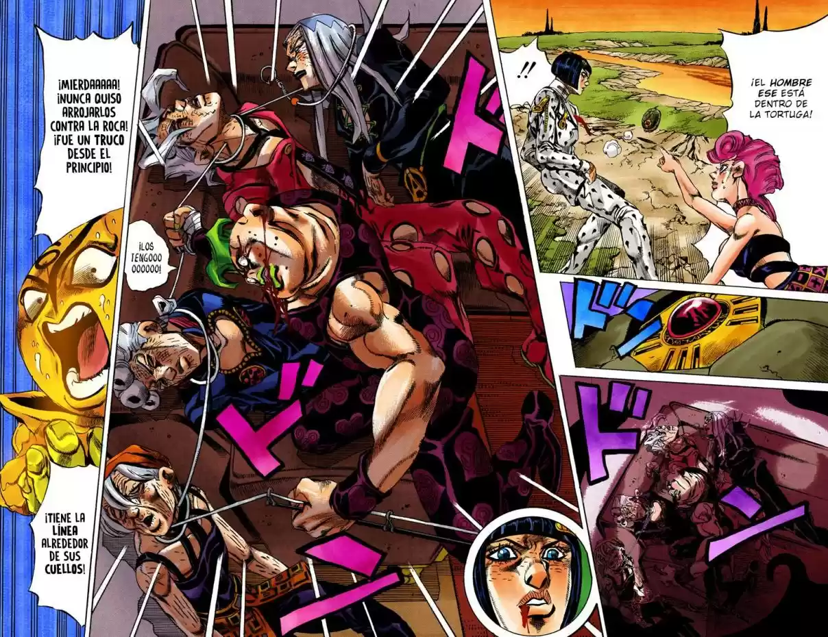 JoJo's Bizarre Adventure Part 5 - Vento Aureo [Official Colored] - Capítulo 60 - Página 8 - LectorTMOo