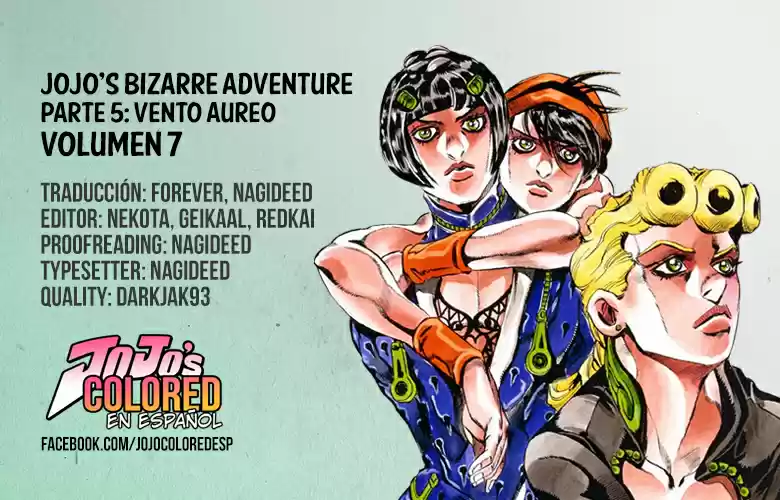 JoJo's Bizarre Adventure Part 5 - Vento Aureo [Official Colored] - Capítulo 60 - Página 19 - LectorTMOo