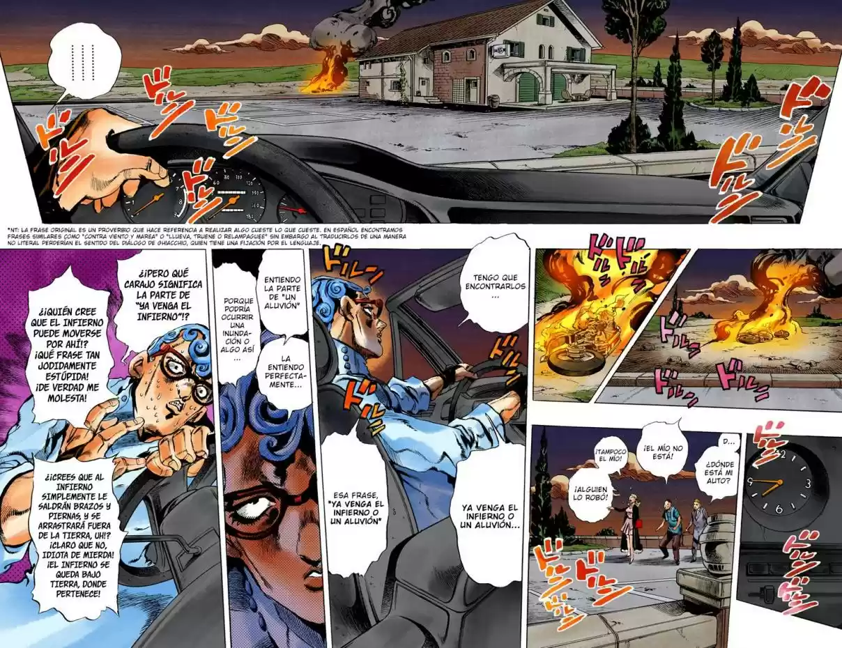 JoJo's Bizarre Adventure Part 5 - Vento Aureo [Official Colored] - Capítulo 68 - Página 5 - LectorTMOo